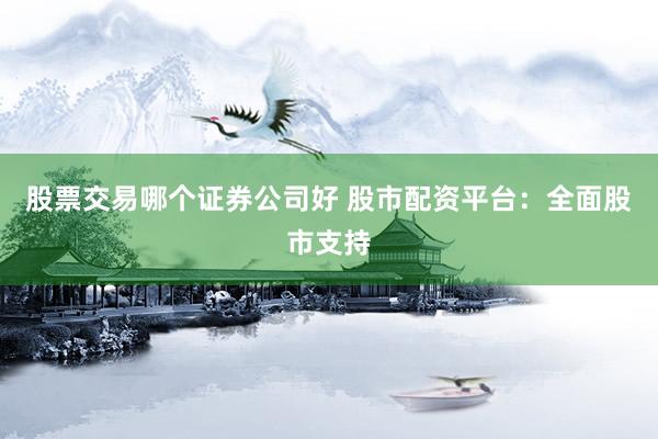 股票交易哪个证券公司好 股市配资平台：全面股市支持