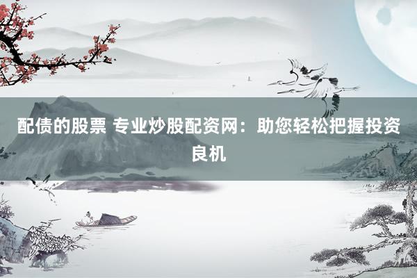 配债的股票 专业炒股配资网：助您轻松把握投资良机